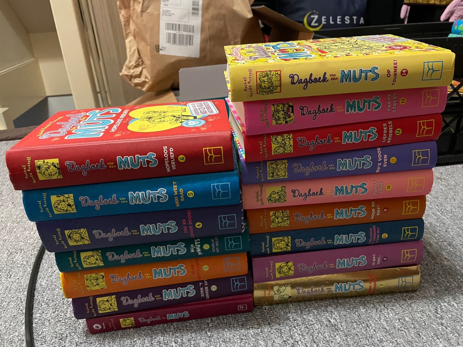 Dagboek van een muts 1 tm 14, 3,5 en 8,5, Boeken, Ophalen, Zo goed als nieuw