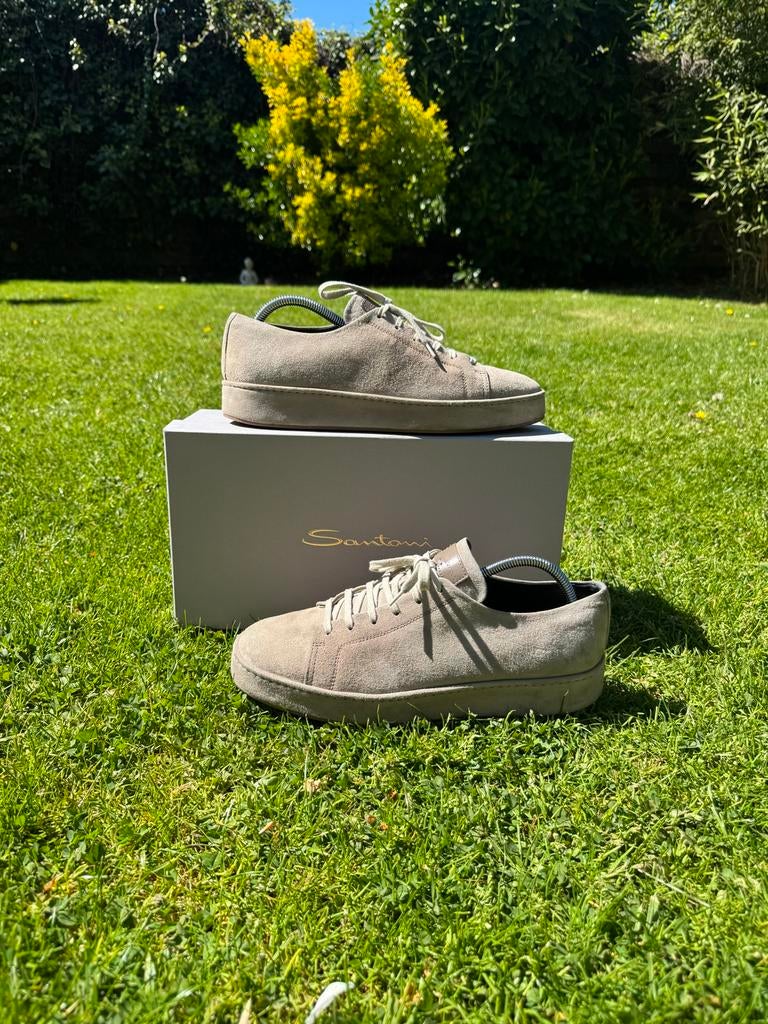 Santoni suède sneakers - UK 8.5 / EU 42.5, Kleding | Heren, Schoenen, Ophalen of Verzenden, Gedragen, Sneakers of Gympen
