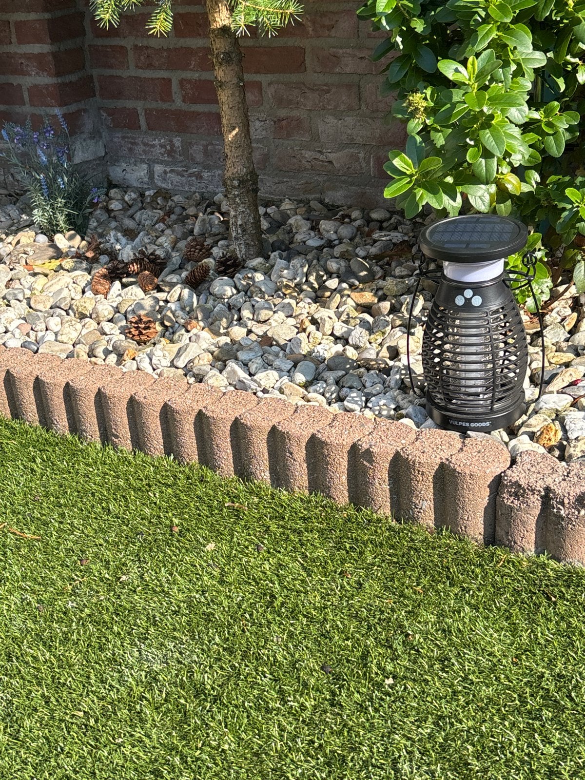 Solar buitenlamp met muggenverdelger, Ophalen, Zonne-energie, Kunststof, Minder dan 50 watt