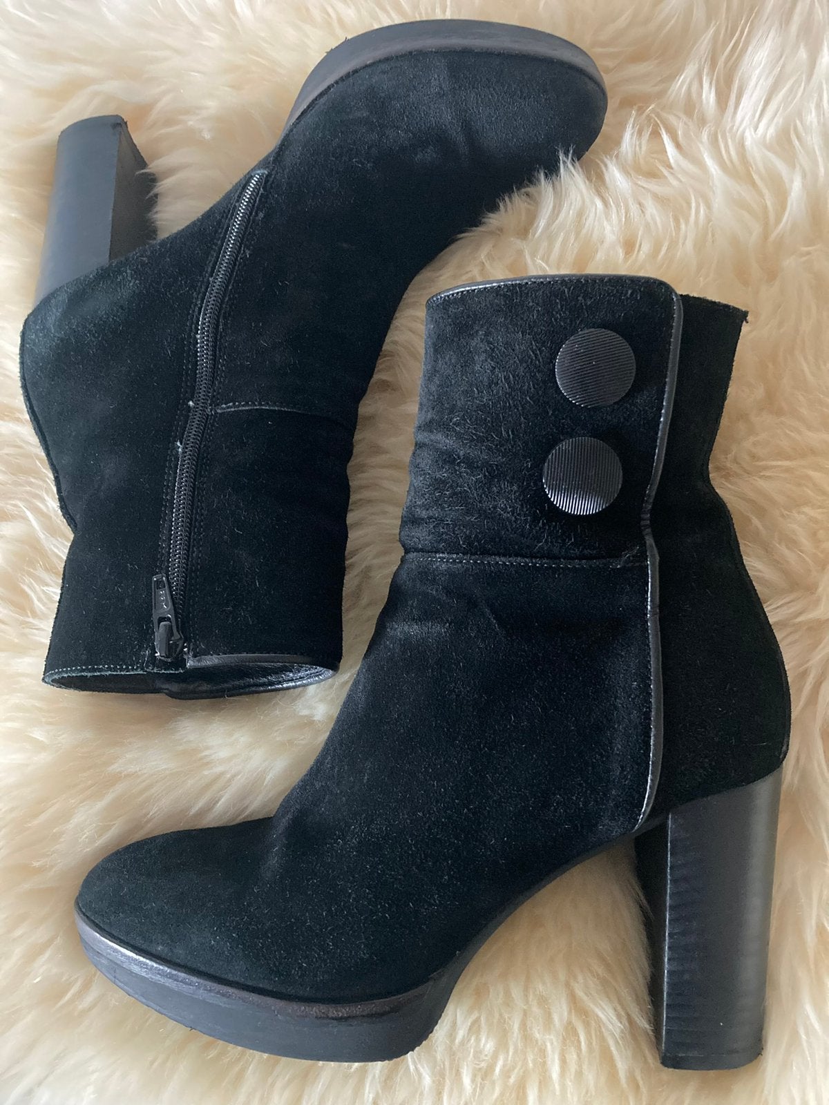 VIA VAI suède leren zwarte laarsjes mooie details maat 37, Kleding | Dames, Schoenen, Zwart, Lage of Enkellaarzen, Ophalen of Verzenden