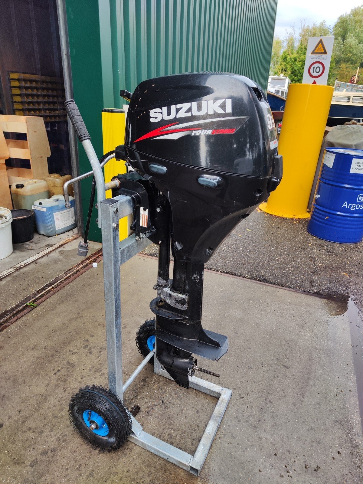 Suzuki DF9.9A uit 2010, Ophalen, Gebruikt, 5 tot 10 pk, Met afstandsbediening