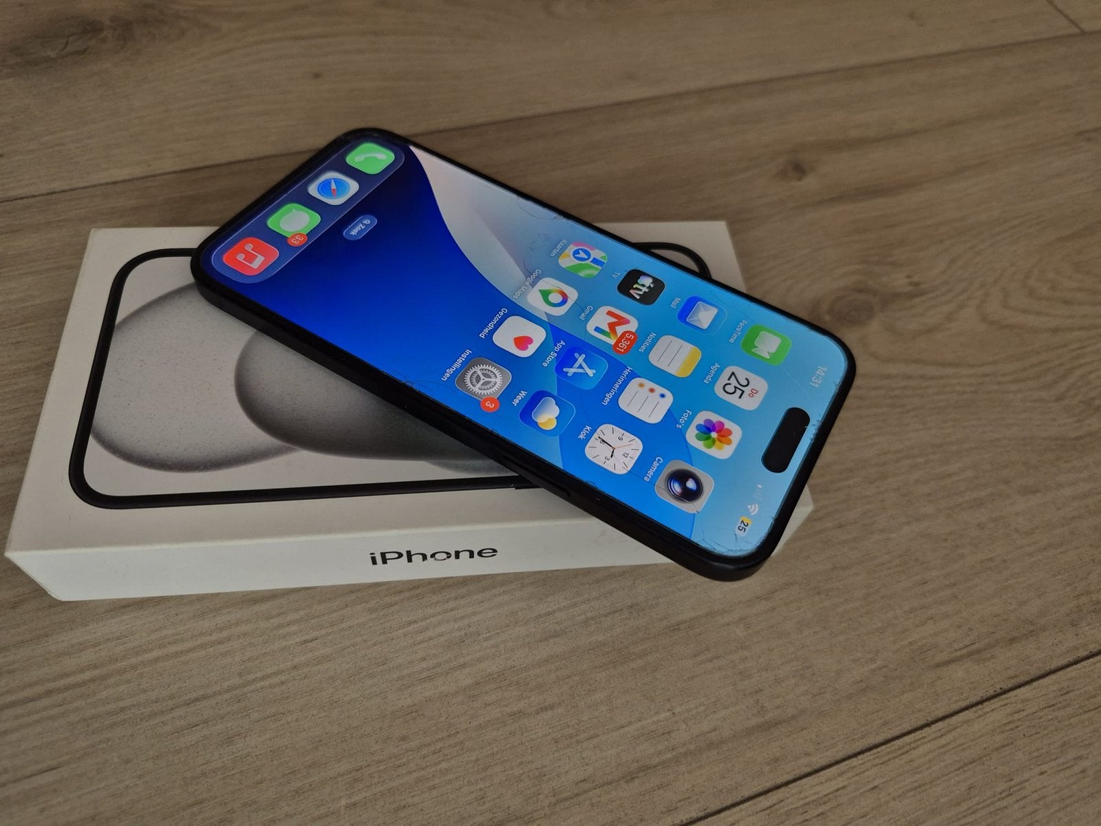 Iphone 15 plus, Telecommunicatie, Mobiele telefoons | Apple iPhone, 128 GB, Zwart, Ophalen of Verzenden, Zo goed als nieuw