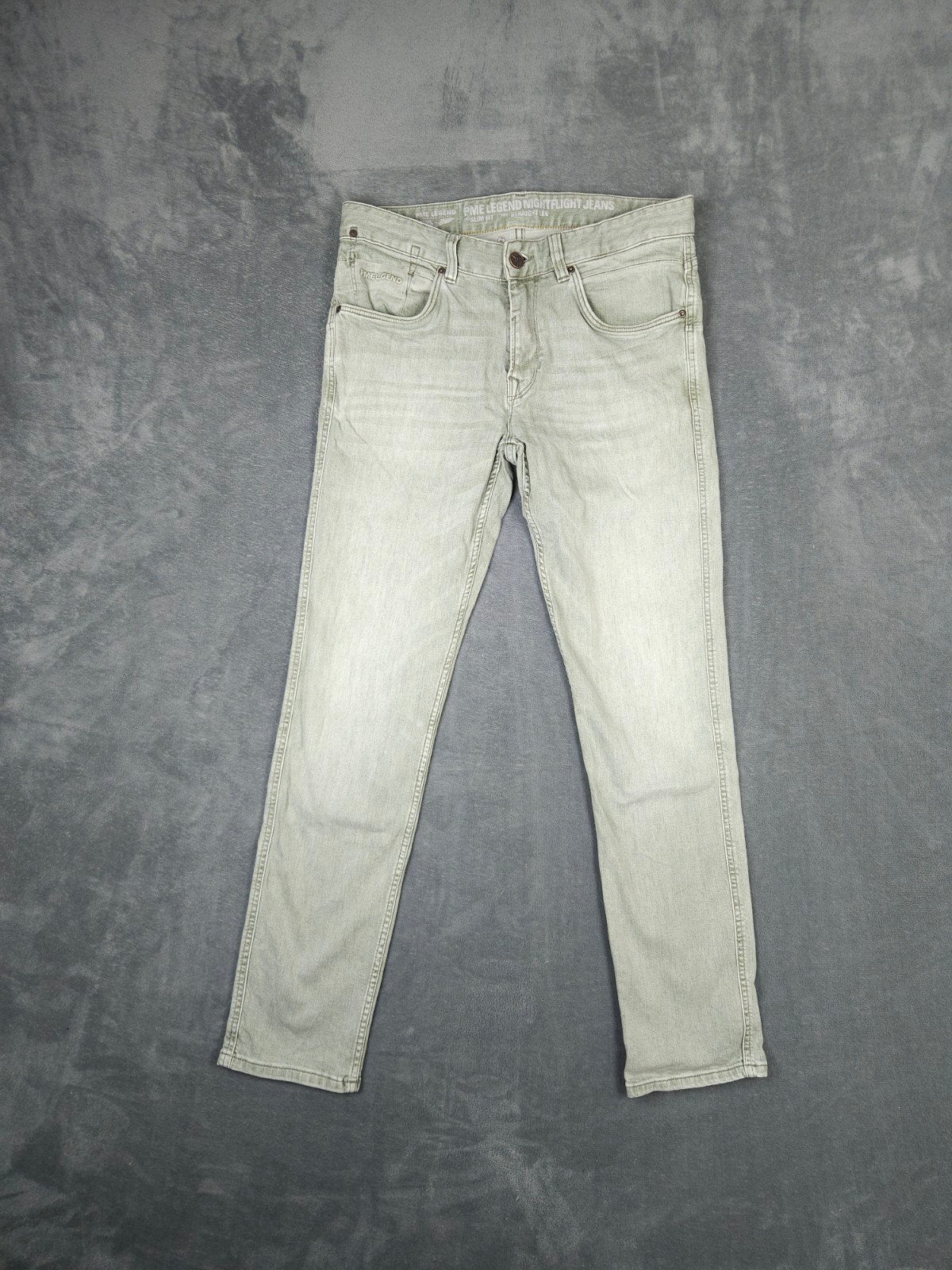 Pme Legend Broek Nightflight W34 L32 Groen Jeans Pall Mall, Overige kleuren, ., Ophalen of Verzenden, Zo goed als nieuw