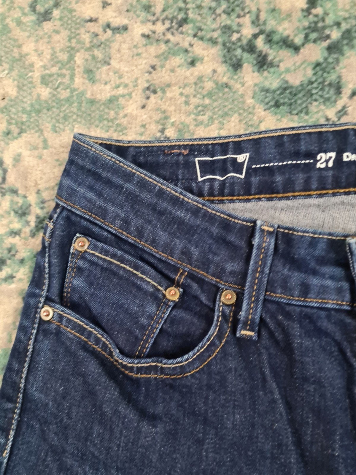 Levi's classic rise slim W27 L28 Dames Tulsi2728 Mid-rise, Zwart, Ophalen of Verzenden, Zo goed als nieuw, W27 (confectie 34) of kleiner