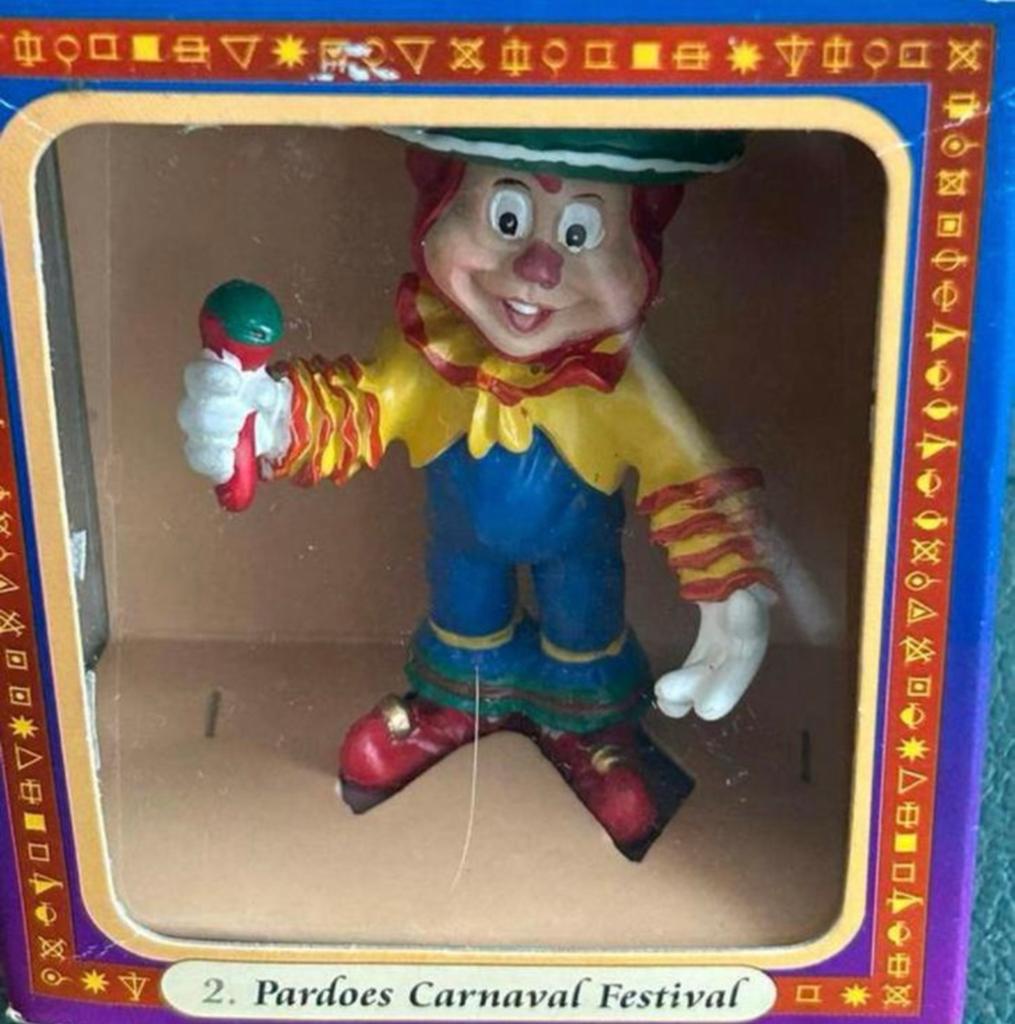 Efteling Pardoes Carnaval Festival Beeldje, Ophalen of Verzenden, Nieuw, Beeldje of Poppetje