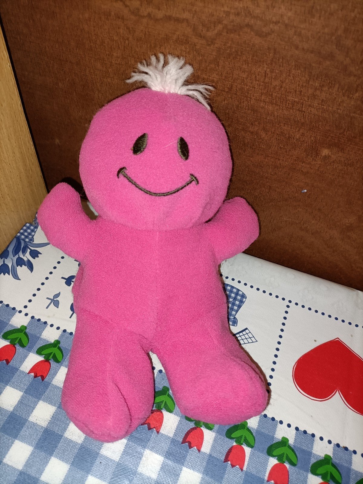 Roze Daatje knuffel 19 cm groot, Ophalen of Verzenden, Zo goed als nieuw, Overige typen