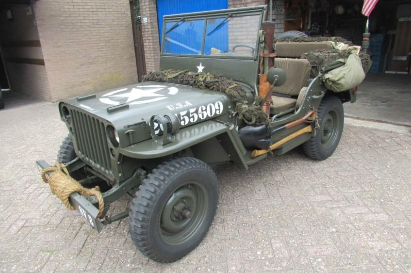Ford GPW Jeep februari 1945, Stof, Overige modellen, 4 cilinders, 60 pk