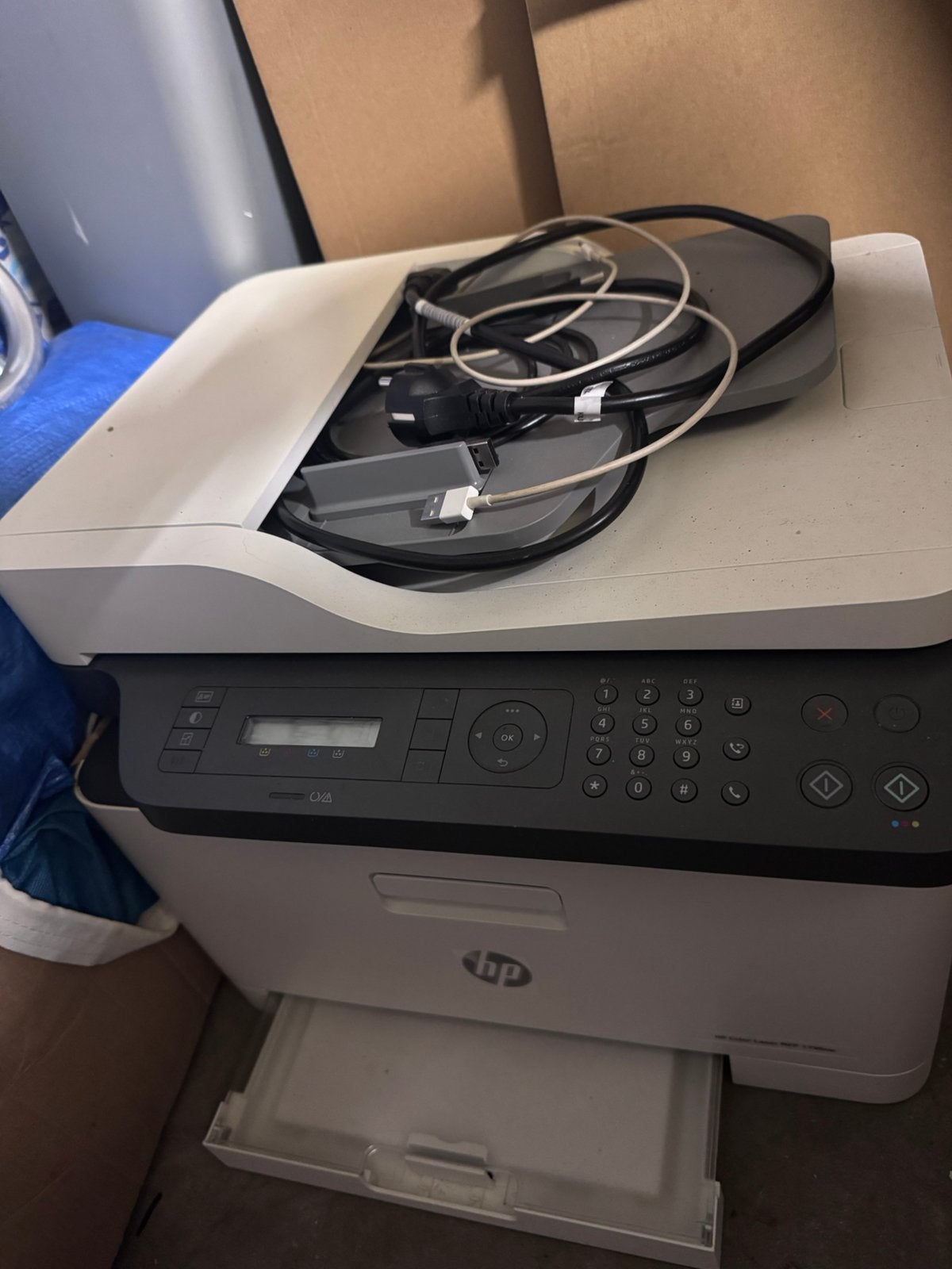 HP Color Laser MFP 179fnw all-in-one laserprinter, Computers en Software, Printers, Ophalen of Verzenden, All-in-one
