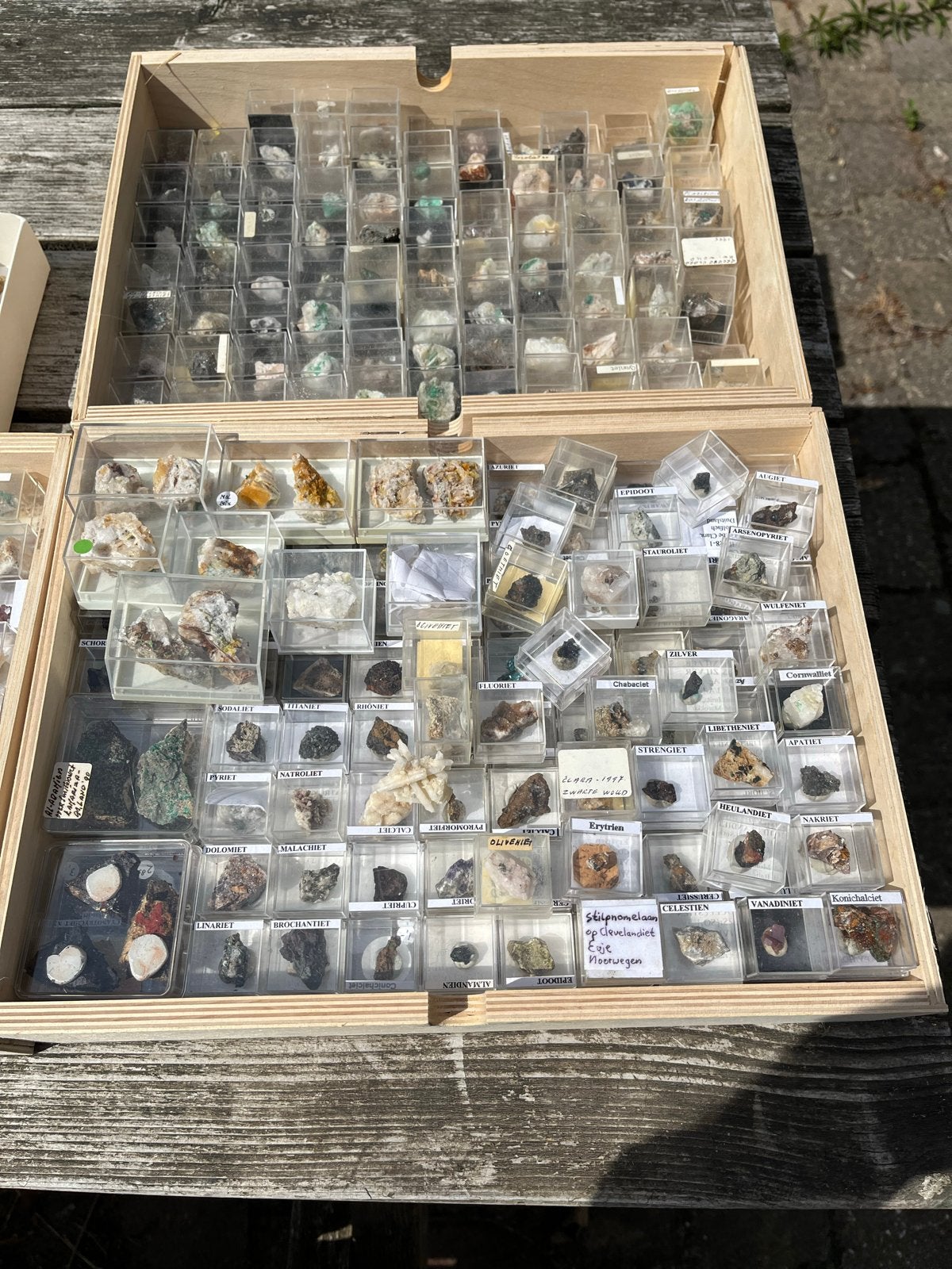 Collectie mineralen en stenen uit een verzameling, Ophalen of Verzenden, Mineraal