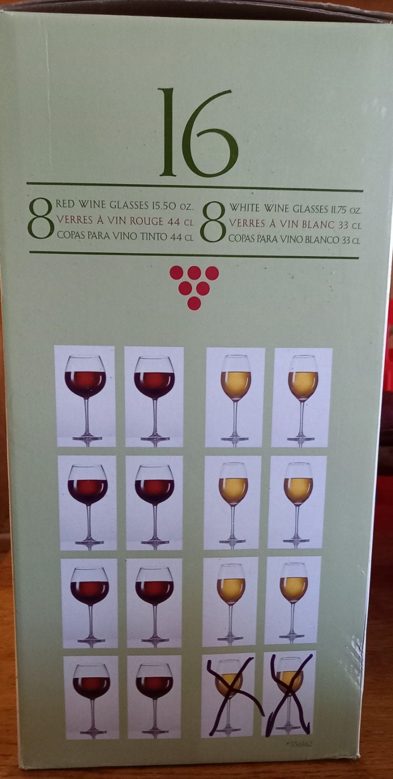 15 wijnglazen, merk Wine Valley, Ophalen, Zo goed als nieuw, Overige typen