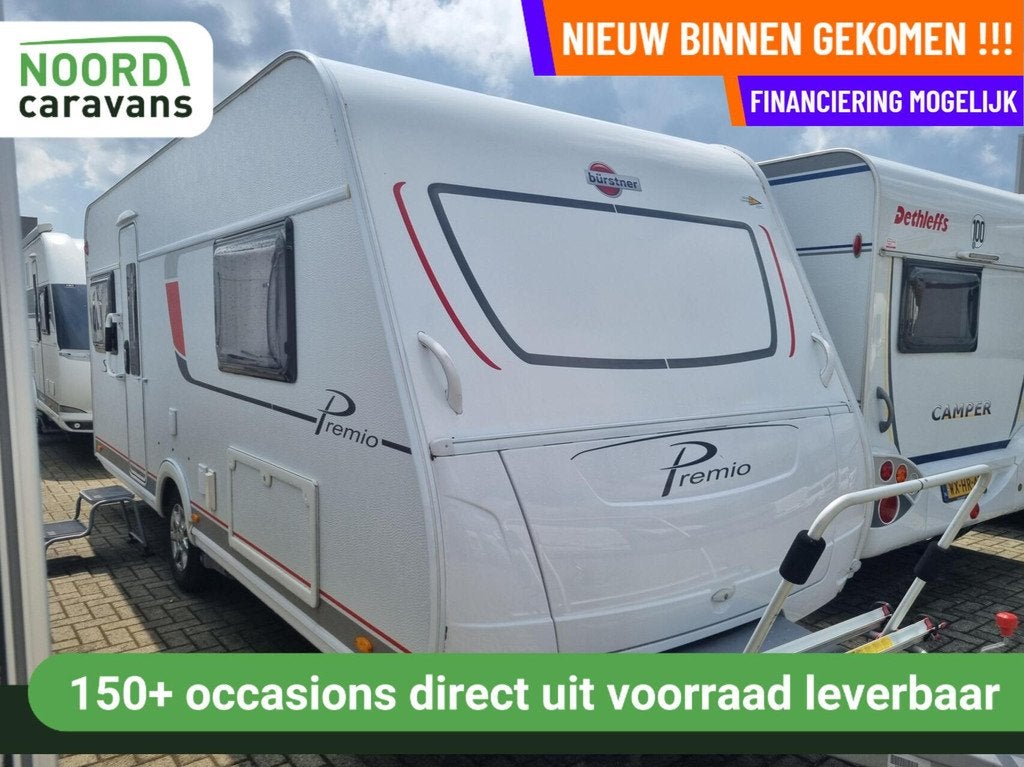 Buerstner Premio s line 490 TS MOVER + VOORTENT + DOUCHE, Rondzit, 7 tot 8 meter, Bedrijf, Bürstner