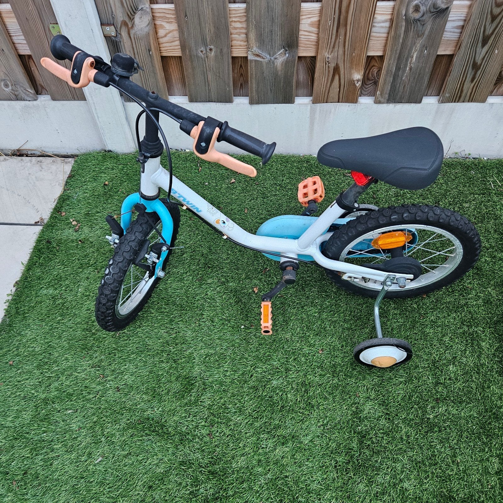 btwin kinderfiets 14 inch, Ophalen of Verzenden, Gebruikt