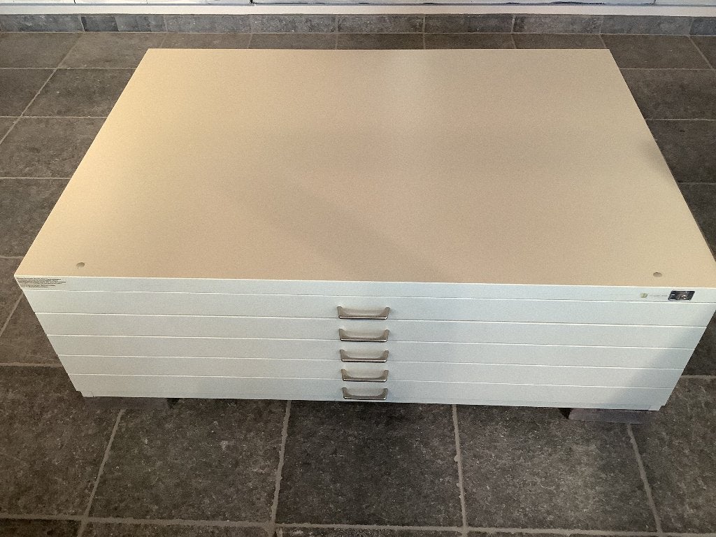 Archiefkast, Huis en Inrichting, Kasten | Roldeurkasten en Archiefkasten, Ophalen, Gebruikt, 100 tot 150 cm, 75 cm of meer