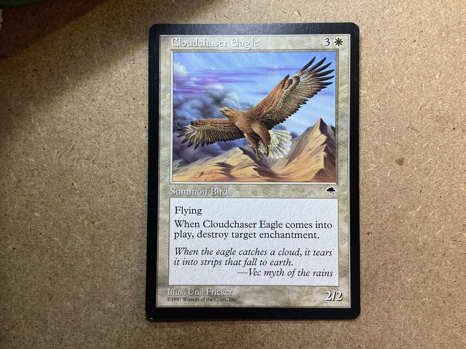 1x Cloudchaser Eagle (Excellent), Ophalen of Verzenden, Zo goed als nieuw, Losse kaart
