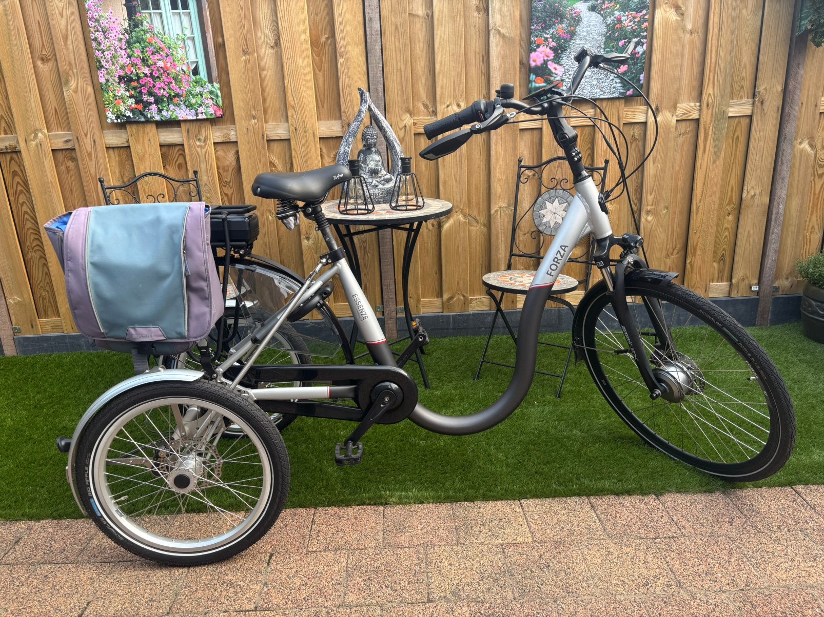 Forza driewieler elektrische fiets, Ophalen, Zo goed als nieuw, Schijfrem