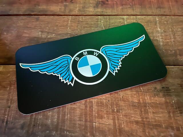 BMW Wings bordje, Ophalen of Verzenden, Zo goed als nieuw, Auto's