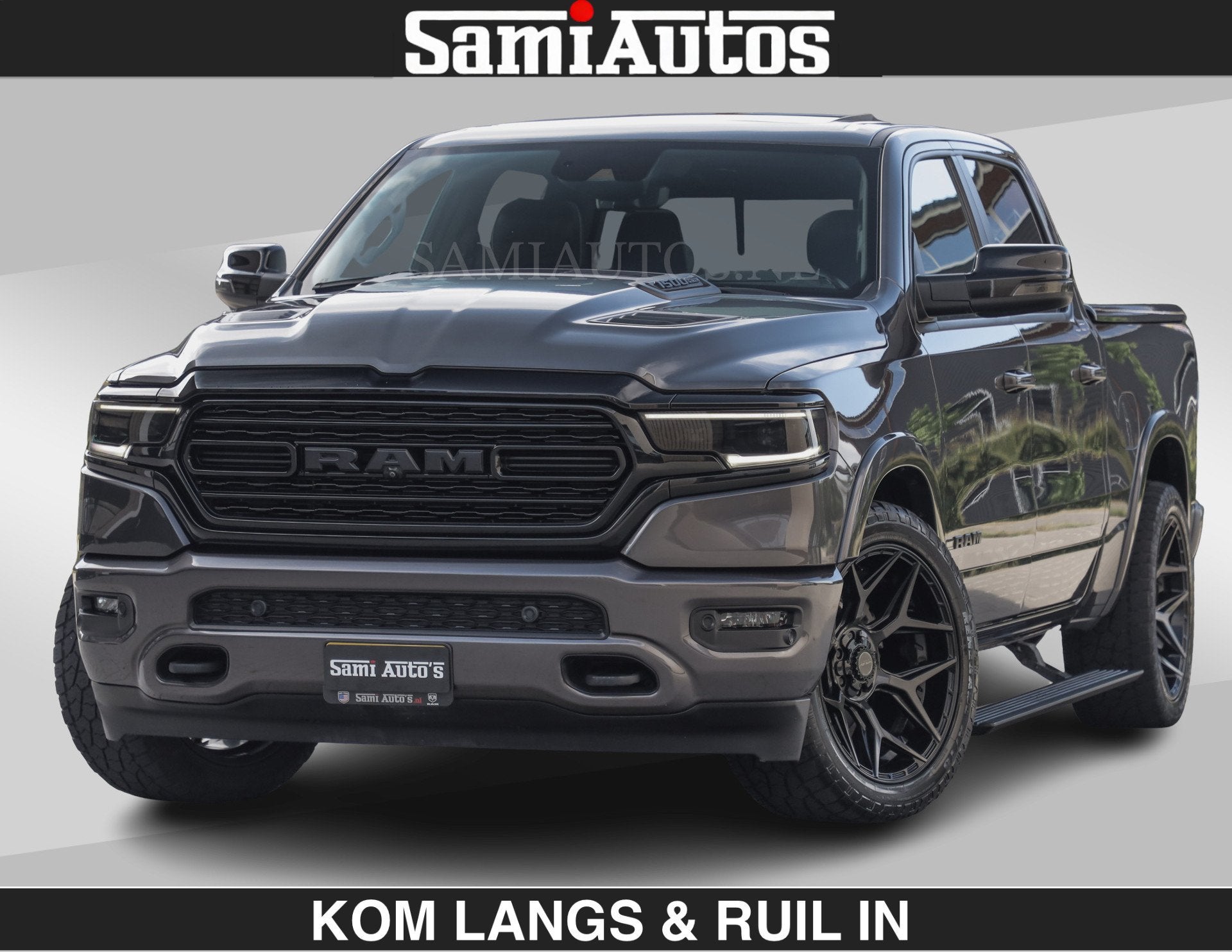 Dodge Ram LIMITED 5.7 V8 402PK | HUD | 4PL WHEELS | LUCHTVER, Automaat, Gebruikt, 5654 cc, Met garantie (alle)