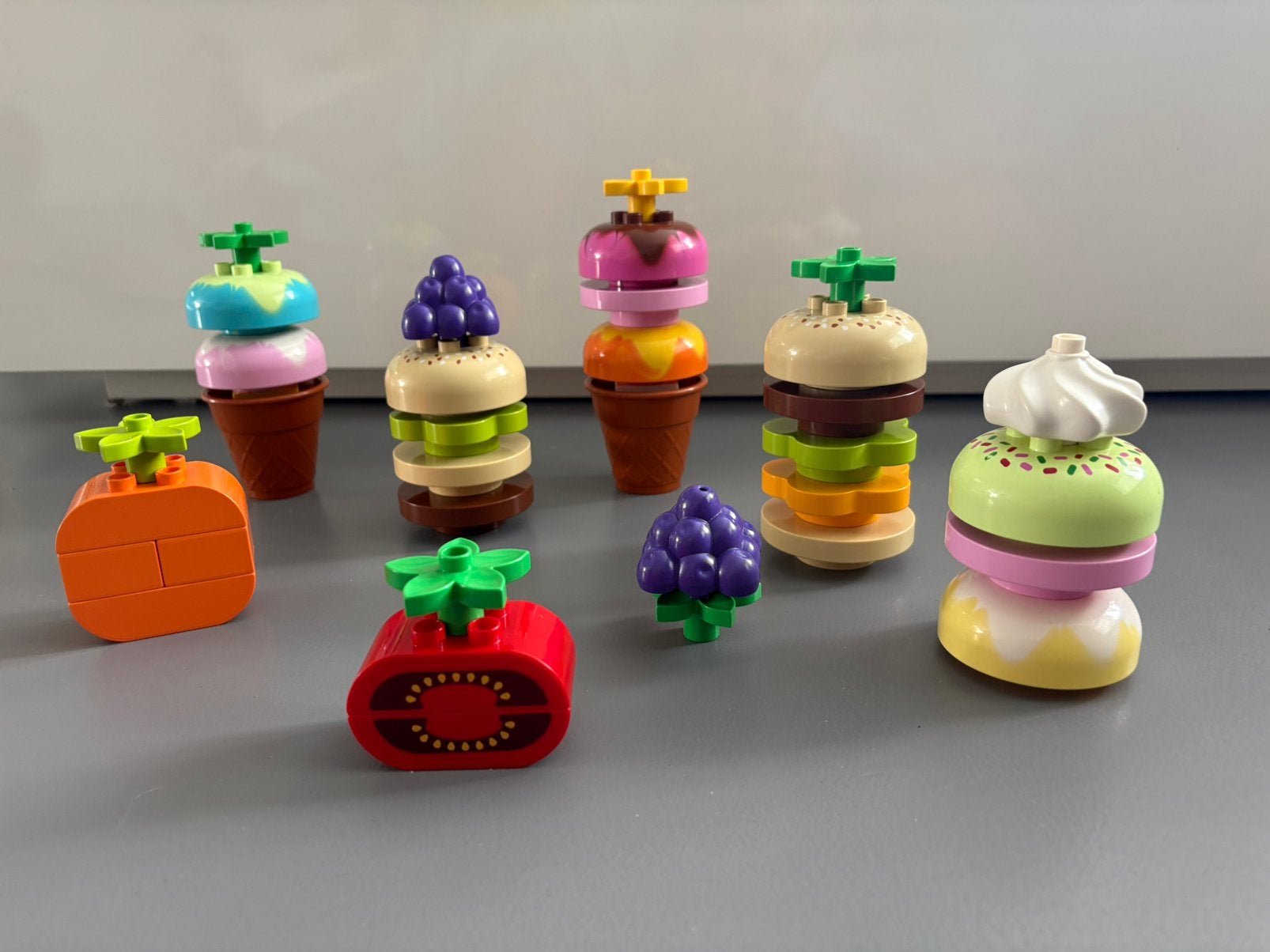 Duplo ijsjes en hamburgers, Ophalen, Zo goed als nieuw, Duplo
