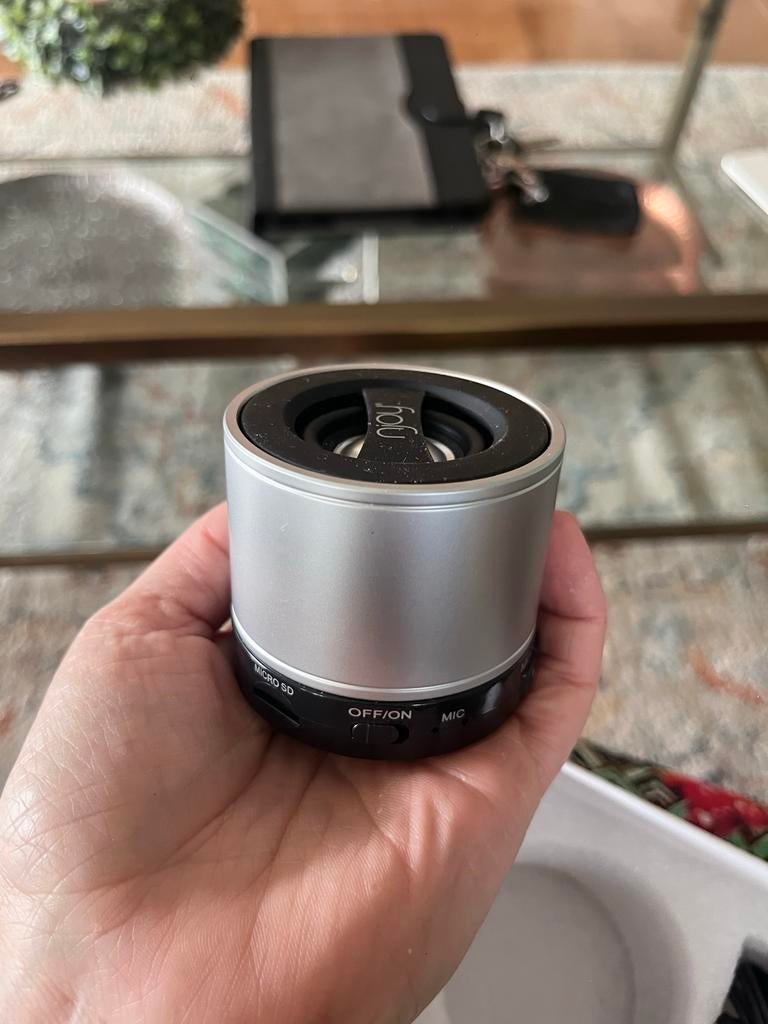 NJOY Draagbare Bluetooth Speaker - Compact en Krachtig, Audio, Tv en Foto, Luidsprekers, Zo goed als nieuw, Overige typen, Minder dan 60 watt