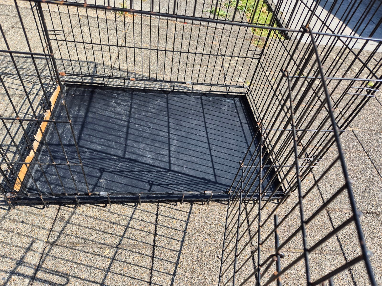 draadstalen kennel, Dieren en Toebehoren, Ophalen, Hondenkennel, Gebruikt, 65 tot 100 cm
