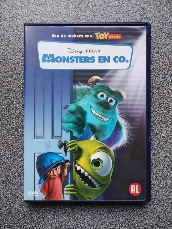 Disney Pixar Monsters en Co., Tekenfilm, Verzenden, Zo goed als nieuw, Alle leeftijden