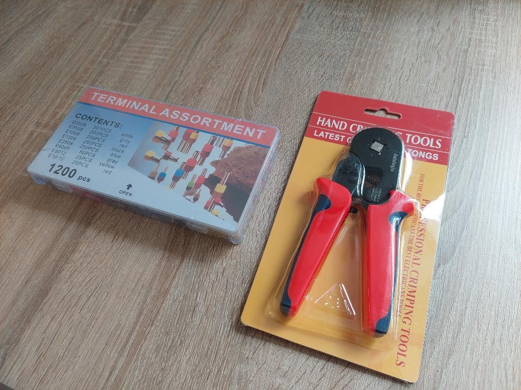 Adereindhulstang – zelfinstellend met assortiment hulzen, Ophalen of Verzenden, Nieuw
