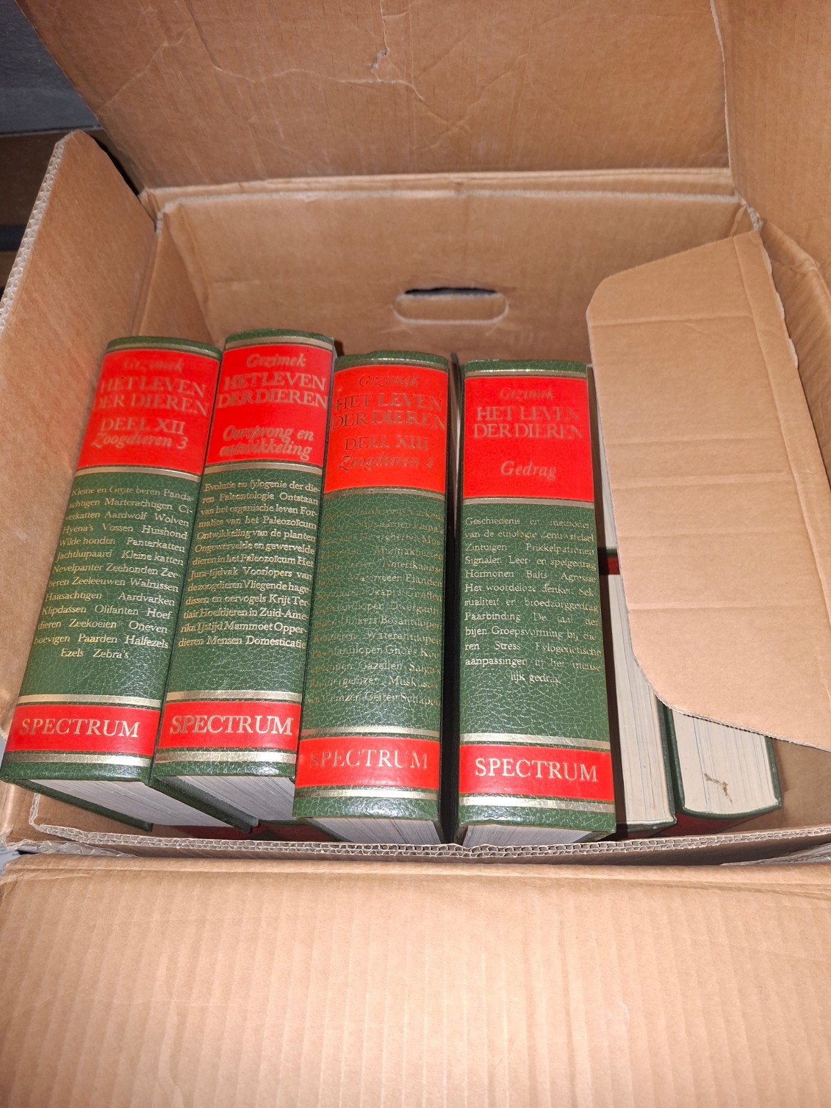 dieren-encyclopedie, Ophalen, Gelezen, Natuur algemeen, Bernhard Grzimek