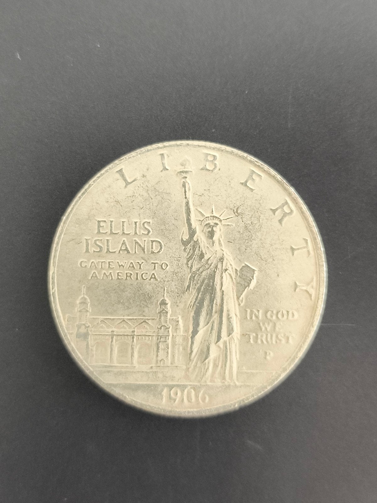 Amerikaanse herdenkingsmunt Ellis Island 1906, Ophalen of Verzenden, Losse munt