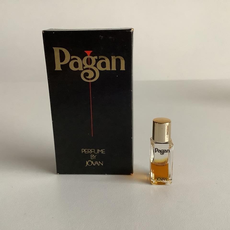 Vintage miniatuur parfumflesje Pagan van Joval, Ophalen of Verzenden, Gebruikt, Miniatuur