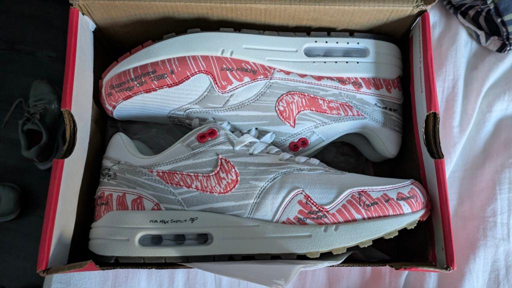 Te koop Nike Air Max Sketch to Shelf maat 45, Verzenden, Nieuw, Overige kleuren
