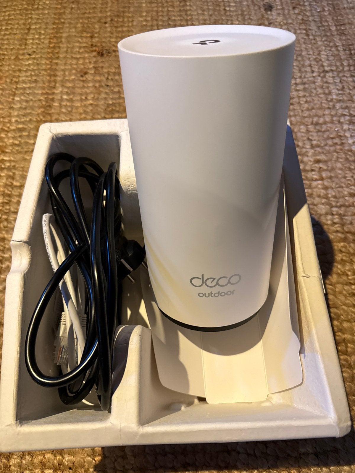 TP-Link Deco X50-Outdoor AX3000 Mesh Wi-Fi 6 Router, Computers en Software, Routers en Modems, Ophalen of Verzenden, Zo goed als nieuw