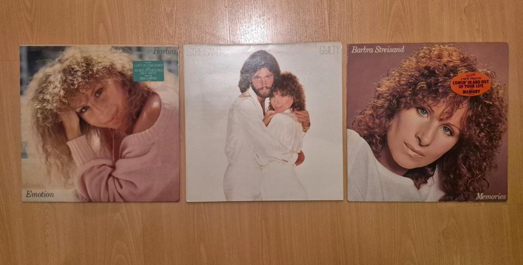 3 lp's van Barbara Streisand / Emotion, Guilty,  Memories,, Ophalen of Verzenden, 1980 - 1989, Gebruikt, 12 inch
