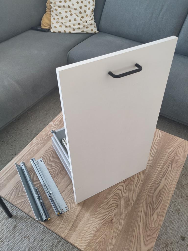 IKEA lade met rails, zelf te installeren, Ophalen, Minder dan 50 cm, 1 of 2 laden, Nieuw