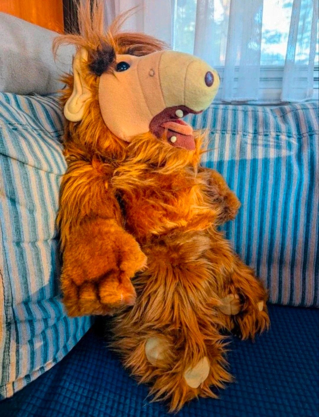 Vintage Grote ALF Knuffel 1986 – Collectors item!, Ophalen of Verzenden, Overige typen