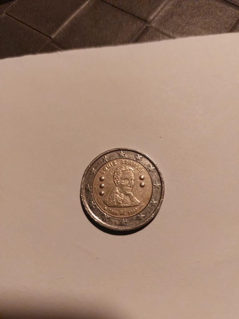 2 euro munt Louis Braille 2009, Postzegels en Munten, Munten | Europa | Euromunten, Ophalen of Verzenden