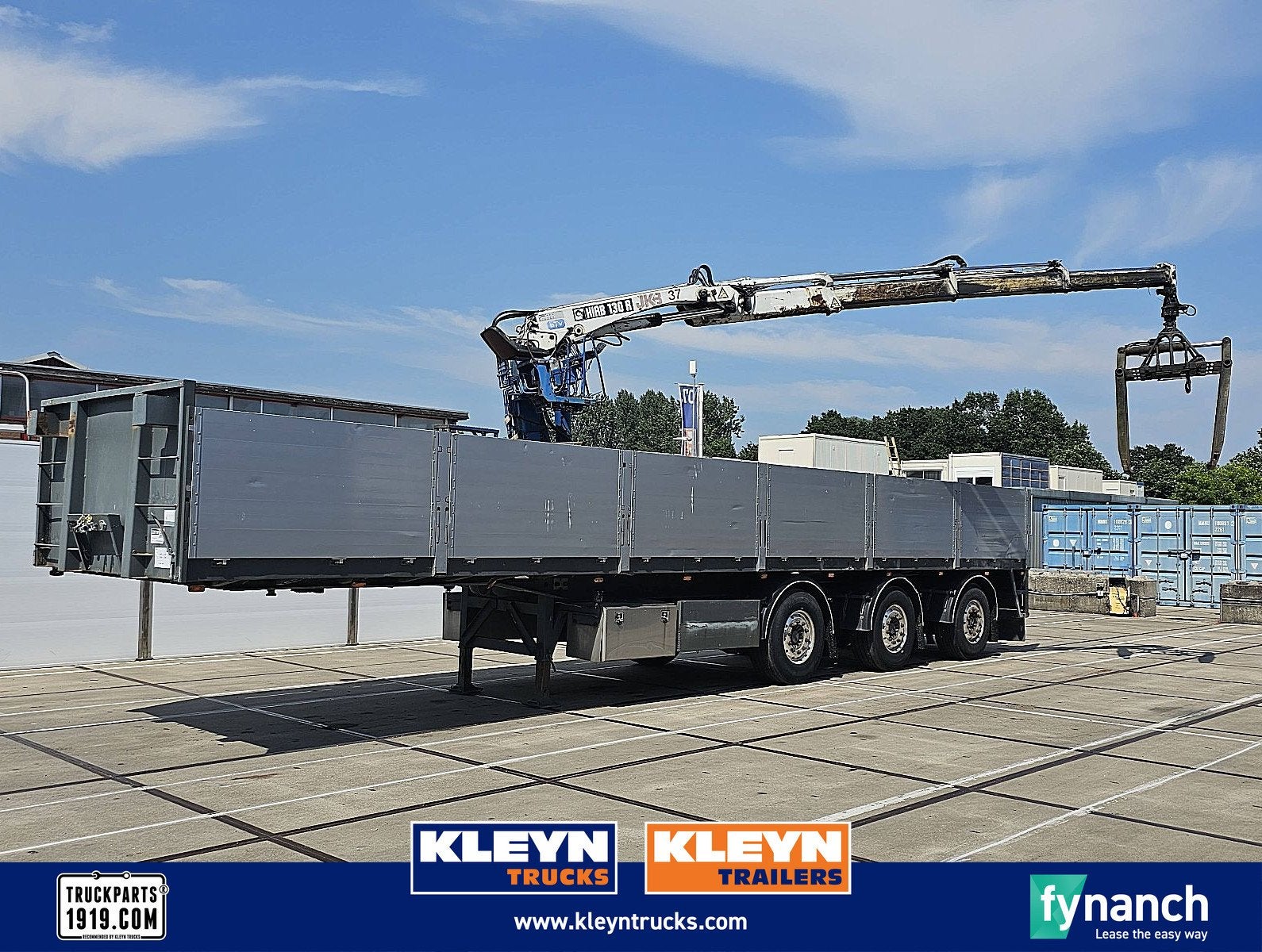 KWB P-393-STI-R-1 hiab 130 r, Overige kleuren, Bedrijf, ABS, Aanhangers en Opleggers