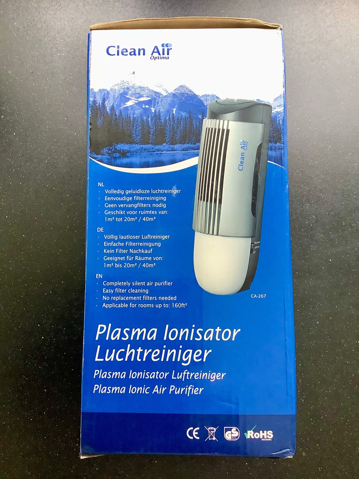 Clean Air Plasma Ionisator Luchtreiniger, Ophalen of Verzenden, Nieuw, Luchtreiniger