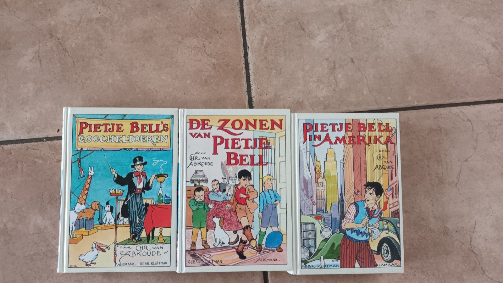 leuke boeken pietje bel, Ophalen