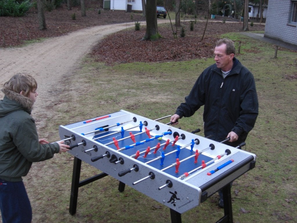 Tafelvoetbal (Heemskerk), Ophalen, Gebruikt