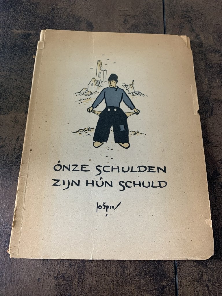 Onze schulden zijn hun schuld Jo Spier, Ophalen of Verzenden, Jo Spier, 20e eeuw of later, Gelezen