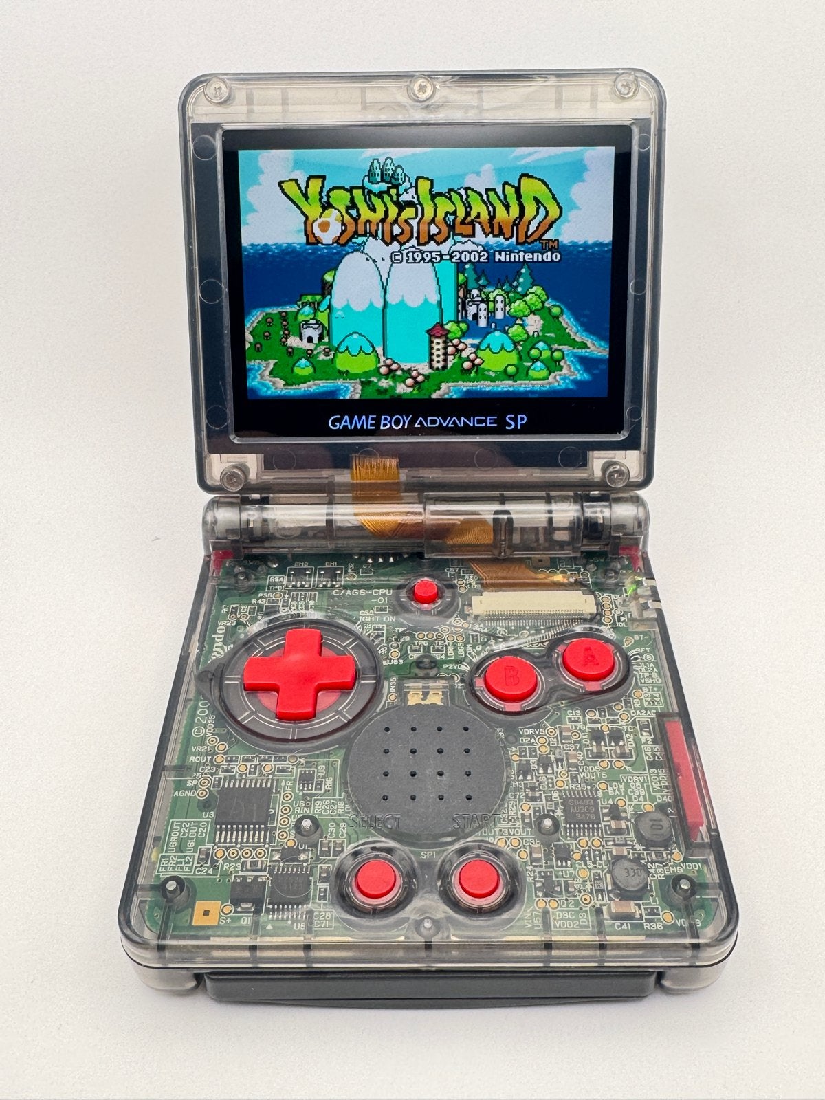 Custom Modded Nintendo Gameboys: Color, Advance, SP, Micro, Gebruikt, 1 speler, Racen en Vliegen, Ophalen of Verzenden