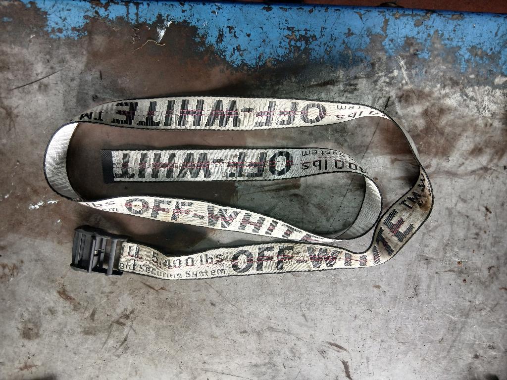 Off White riem gebruikt, Ophalen of Verzenden, Gebruikt, Overige typen, Piaggo