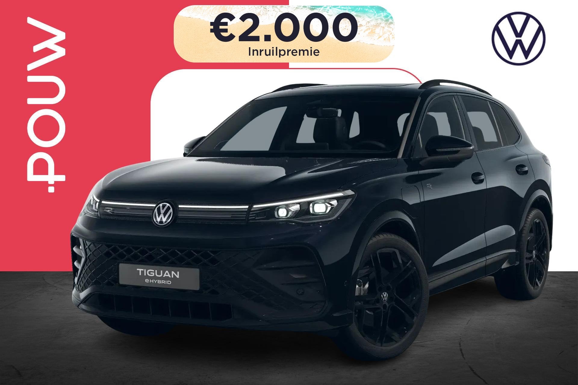 Volkswagen Tiguan 1.5 eHybrid 272pk R-Line Edition | 20" Vel, Auto's, Volkswagen, 12 maanden, 1498 cc, 4 cilinders, 150 min