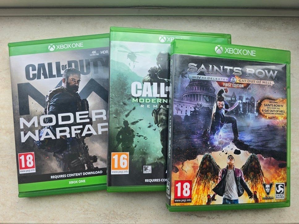 Xbox One Games: 2x Call of Duty & Saints Row, Ophalen of Verzenden