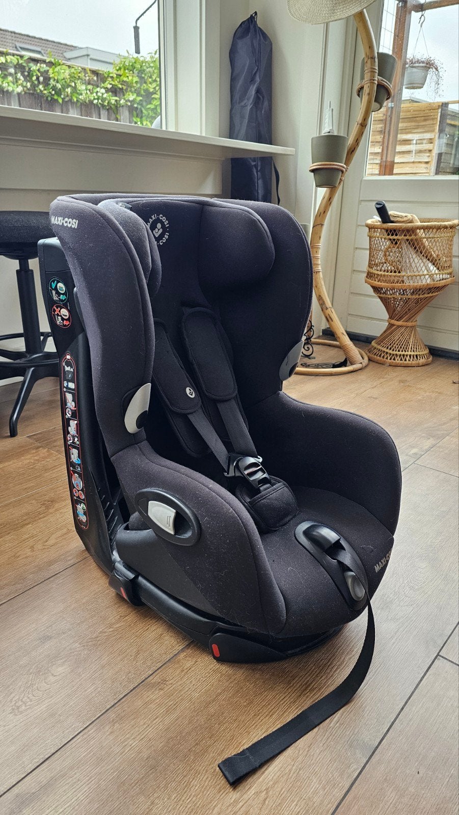 2x Maxi Cosi draaibare autostoel, Kinderen en Baby's, Autostoeltjes, Gebruikt, Maxi-Cosi, 9 t/m 18 kg, Autogordel, Ophalen