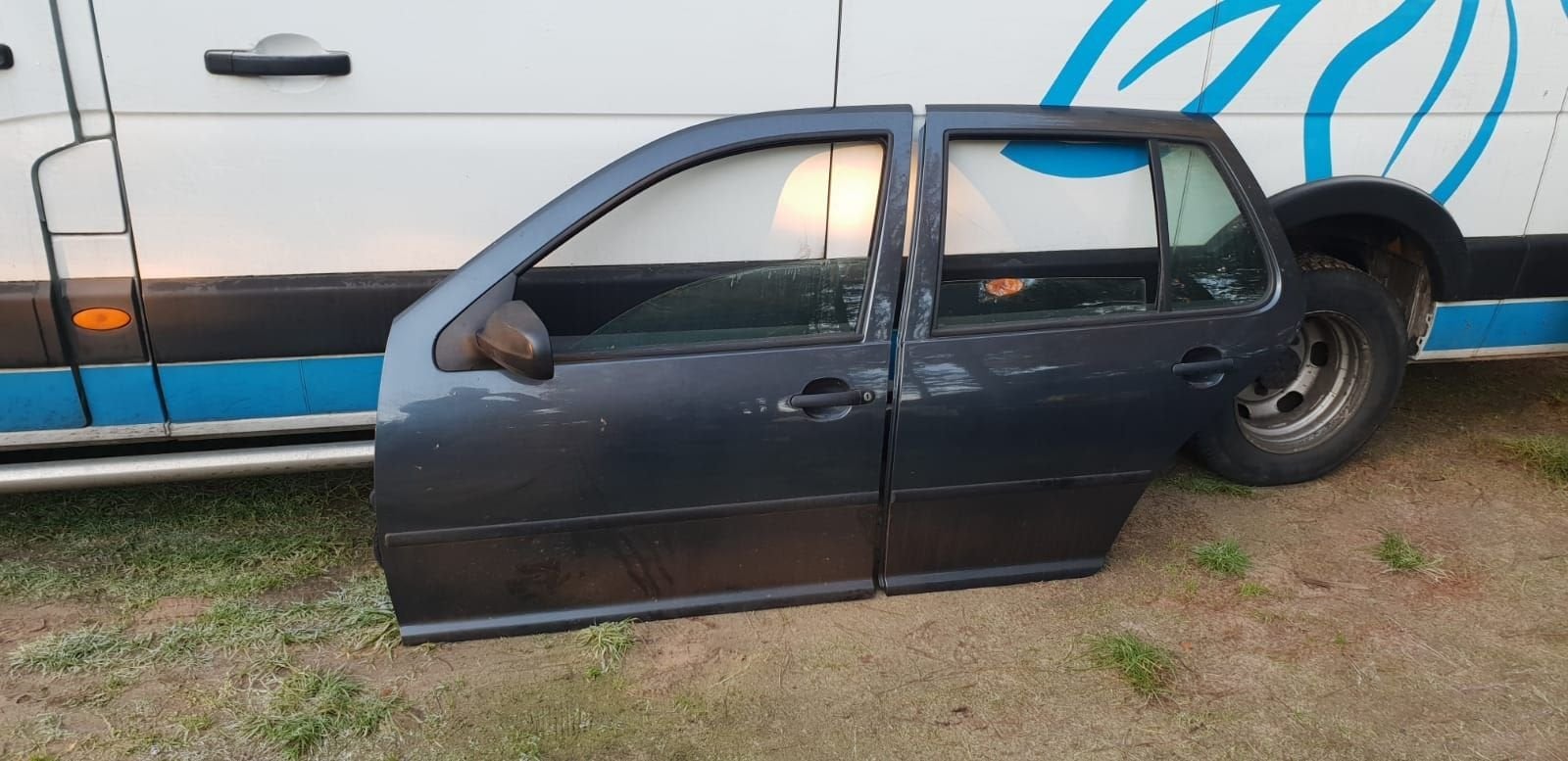 VW GOLF 4 PORTIEREN LV+LA BJ 98 TOT 2004, Gebruikt, -, Deur, -