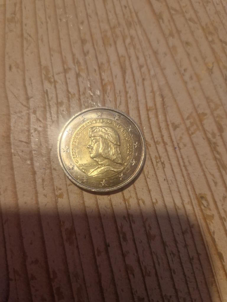 2 euro munt Monaco, Ophalen of Verzenden