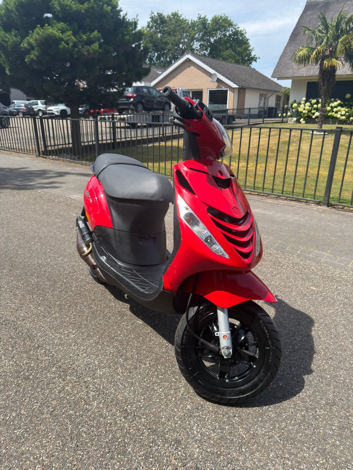Piaggio Zip 70cc TPR hoogtoerig snor, Ophalen, Tweetakt, Zo goed als nieuw, Maximaal 25 km/u
