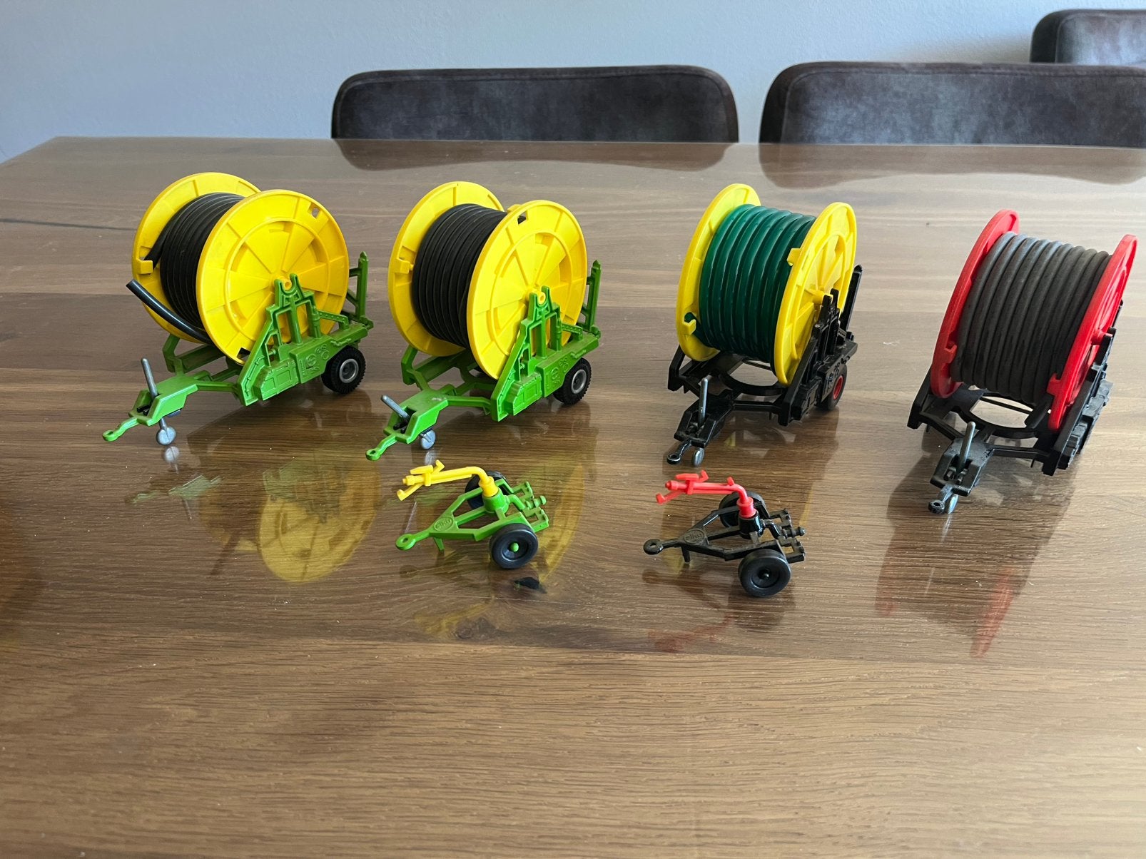 4 regenhaspels Siku, Ophalen of Verzenden, Zo goed als nieuw, Tractor of Landbouw, SIKU