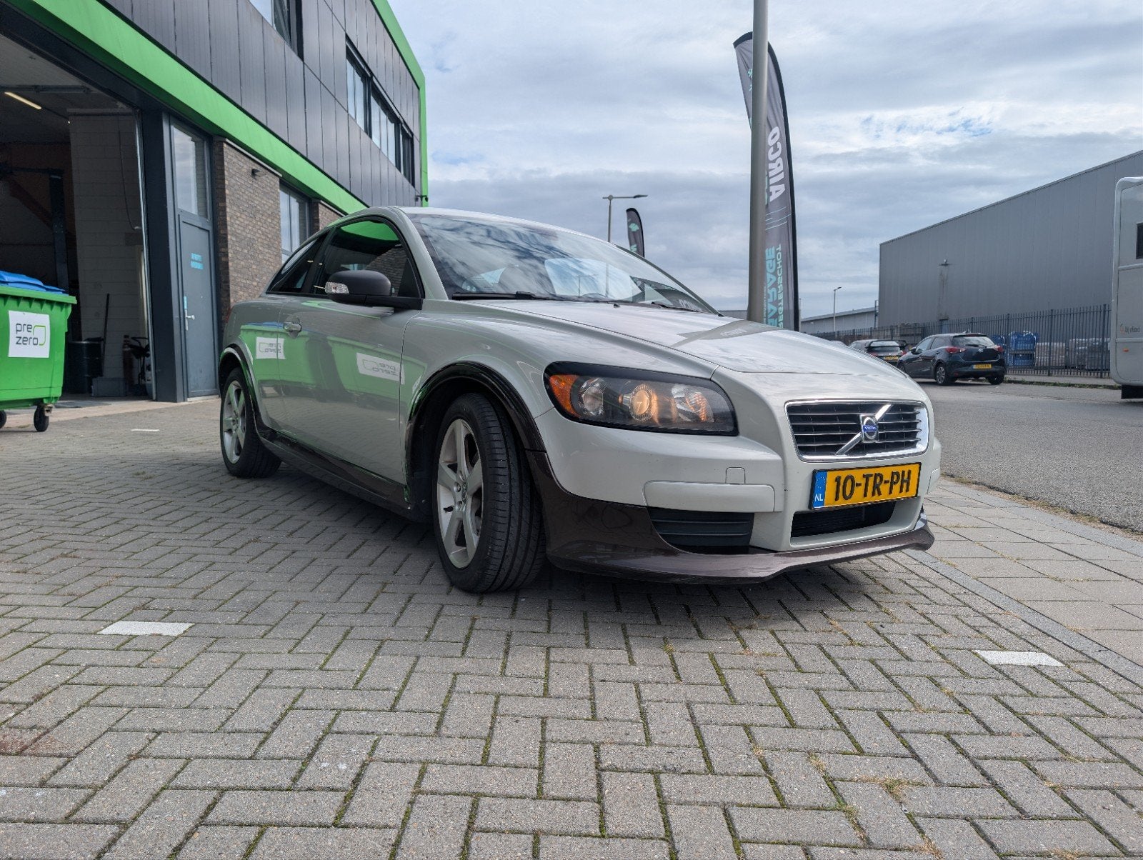Volvo C30 1.8 2007 | Airco | Nieuwe banden & APK, Voorwielaandrijving, 1227 kg, 125 pk, Zwart